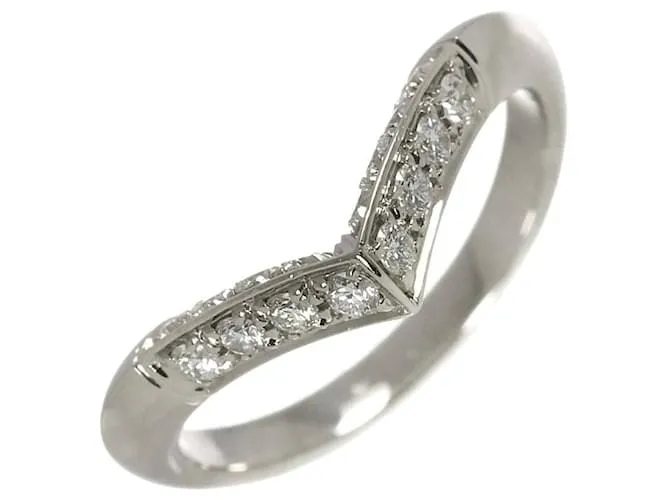 Anello in diamante Louis Vuitton V #48 in platino