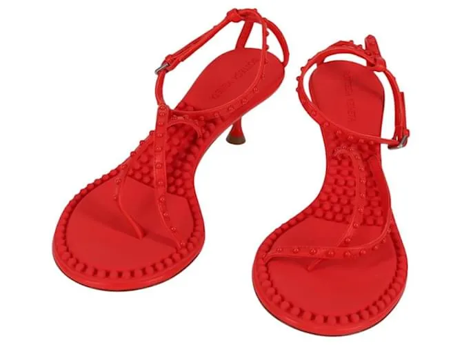 Autre Marque BOTTEGA VENETA Sandali Pelle Rosa Auth 134459M