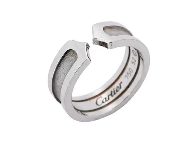 Anello Cartier C2 in oro bianco 18K
