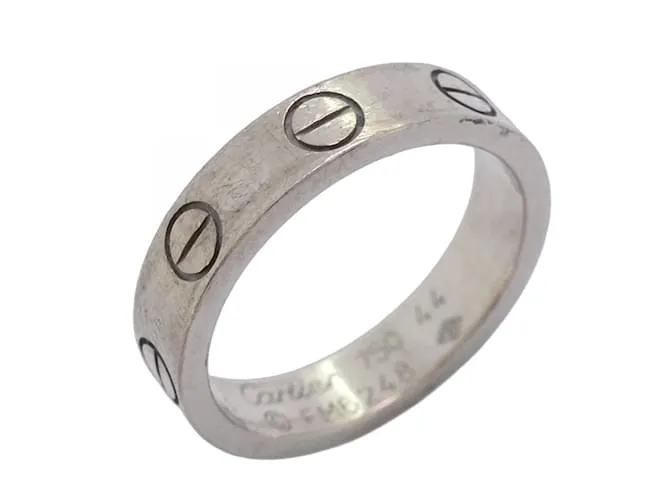 Anello Mini Love Cartier in oro bianco 18K