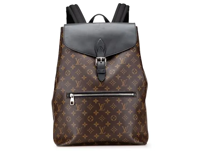 Zaino Palk Macassar Monogram Marrone Louis Vuitton