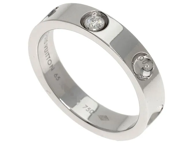 Anello Diamante Petite Bourg Empreinte Louis Vuitton D'oro