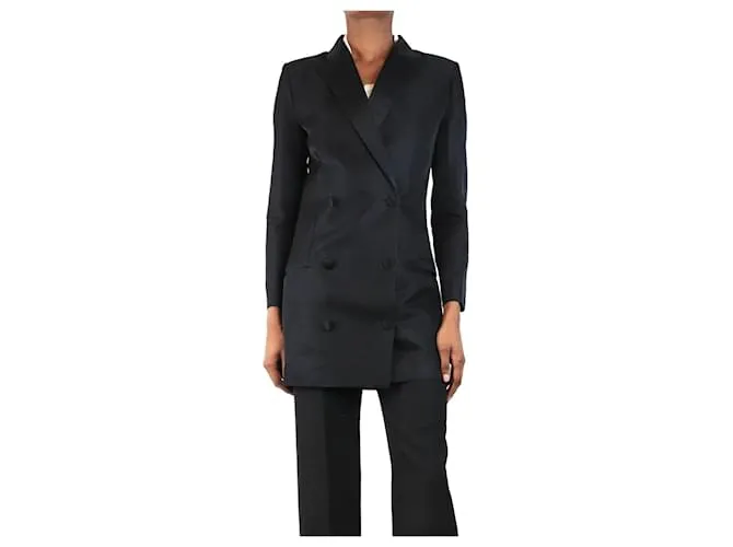 Iro Blazer nero doppiopetto - taglia UK 8