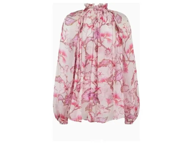 Top Zimmermann, modello Billow resort 2024. Rosa