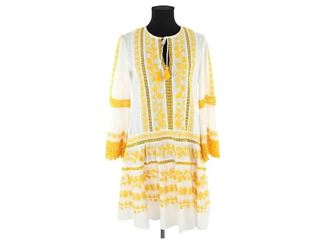 Tory Burch Abito in cotone arancione