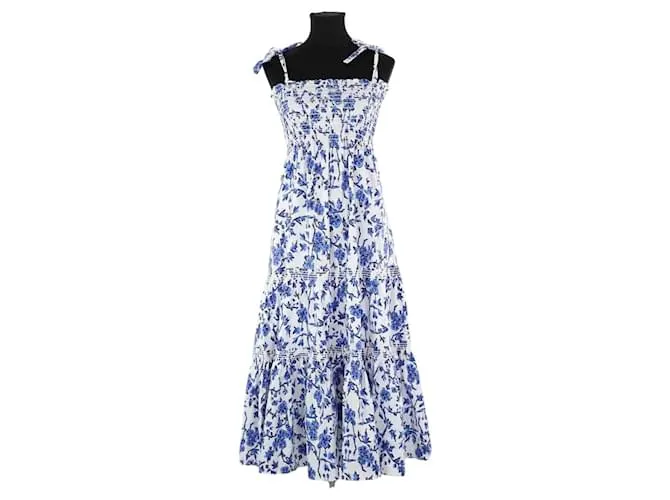 Tory Burch Abito in cotone blu