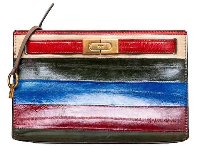 Clutch Colorblock Tory Burch Multicolore