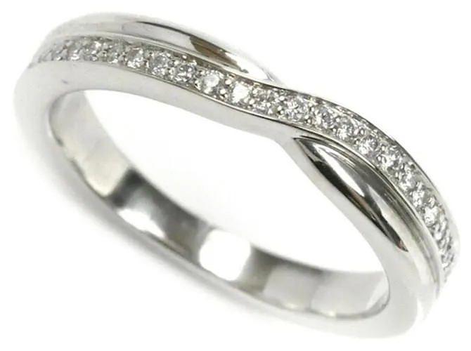 Anello in Platino con Diamanti Harry Winston