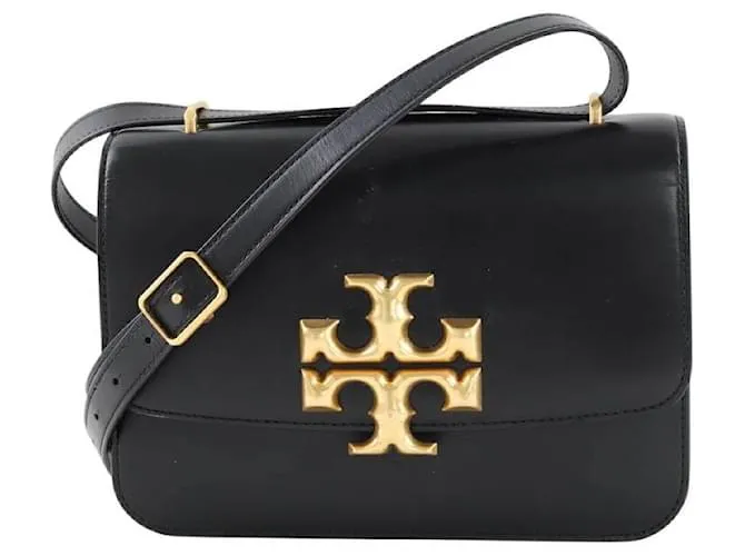 Tory Burch Borsa a tracolla in pelle nera Nero