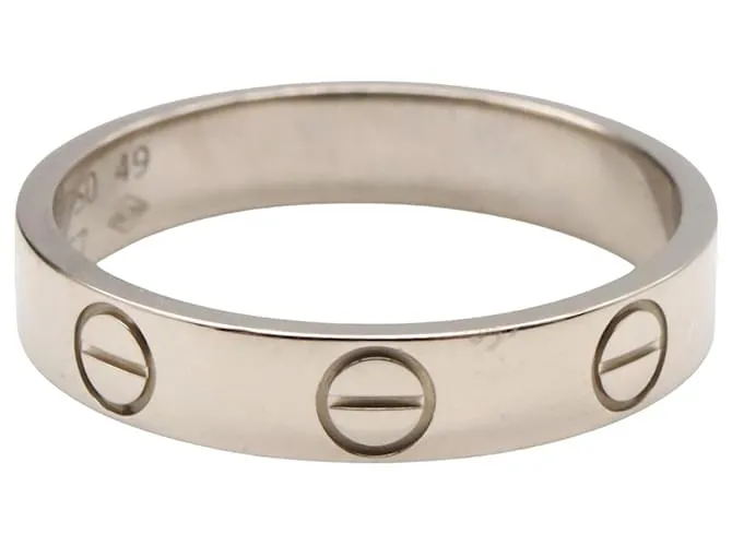 Anello Love Piccolo in Oro Bianco 18K Cartier in Argento