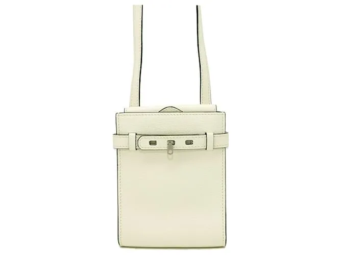 Borsa a Spalla Bianca Valextra Bianco