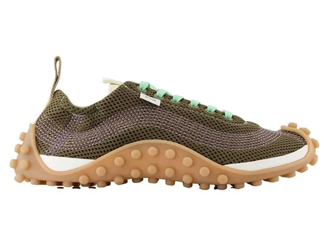 Sneakers Sn505 - AMI Paris - Sintetico - Kaki Verde Cachi