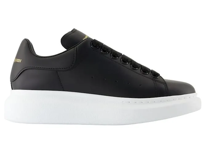 Sneakers Oversized - Alexander McQueen - Pelle - Nero