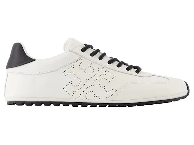 Sneakers da Viaggio - Tory Burch - Pelle - Bianco