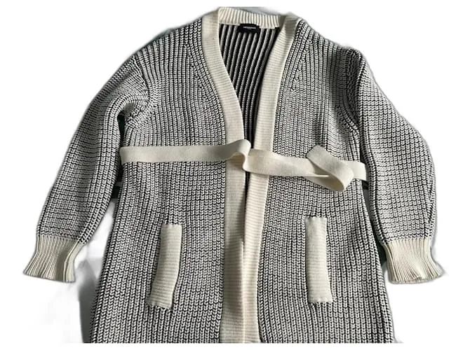 The Kooples Maglioni di lana Nero Bianco