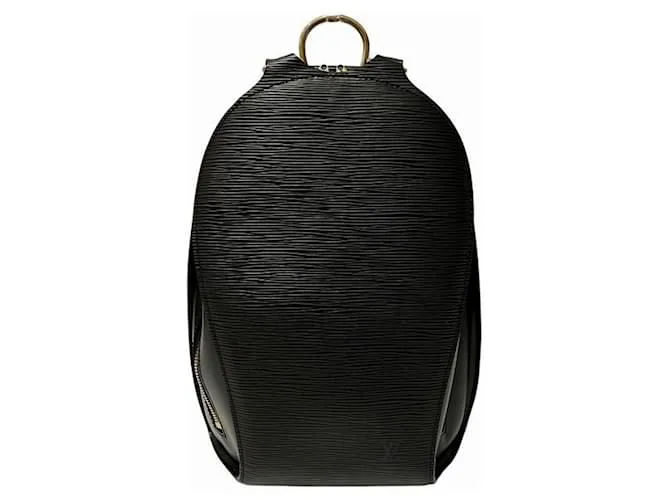 Zaino Mabillon Epi Louis Vuitton Nero