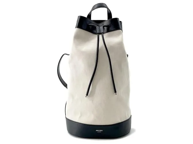 Zaino EVAN di Jimmy Choo Nero