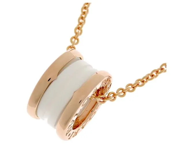 Bulgari Collana in ceramica B.zero1 di Bvlgari Rosa Bianco