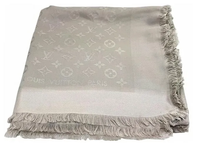Sciarpa Monogram Louis Vuitton Crudo Monogramma
