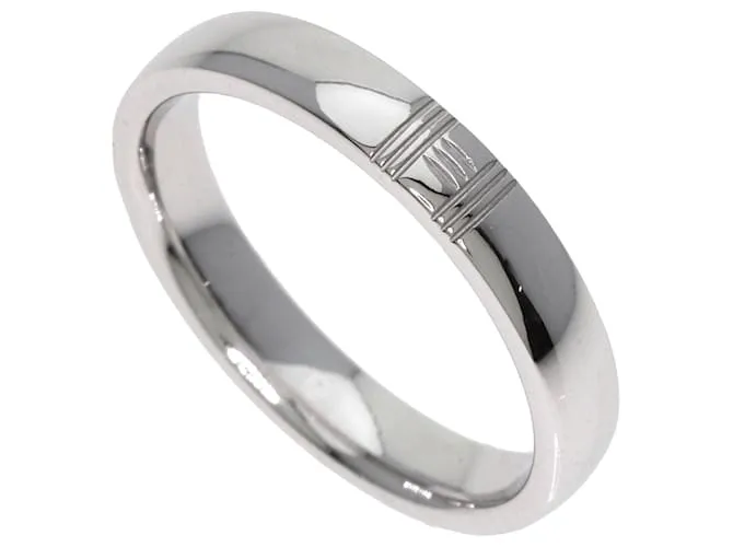 Anello Hermès Alliance Kelly #46 in oro bianco 18K