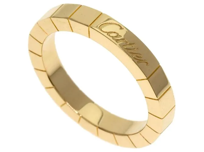 Anello a fascia in oro giallo 18K Cartier Lanieres