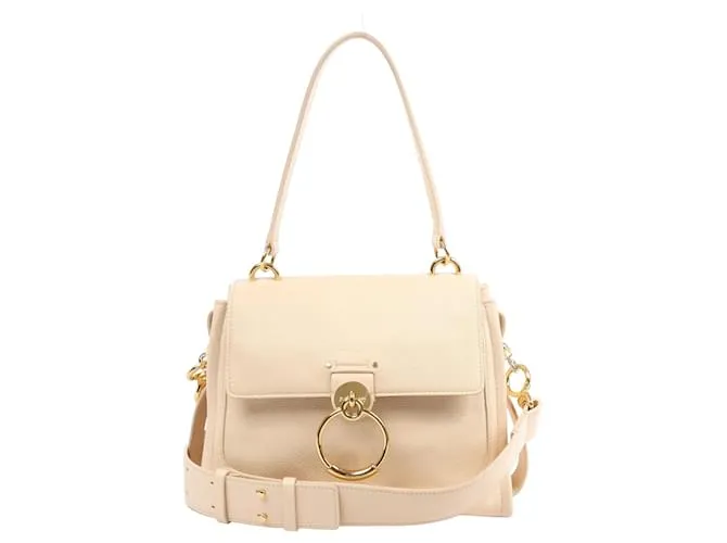 Chloé Borsa a mano in pelle 2 in 1 Chloe Tess Day in beige