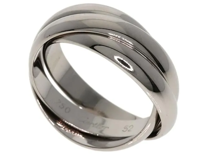 Anello in oro bianco 18K Cartier Trinity