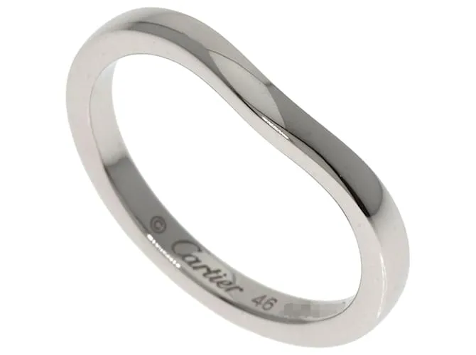 Anello in Platino Ballerina Curve di Cartier