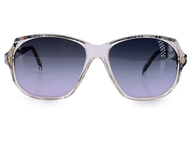 Yves Saint Laurent Occhiali da sole vintage grigi SALAMINE 56/15 130mm Grigio