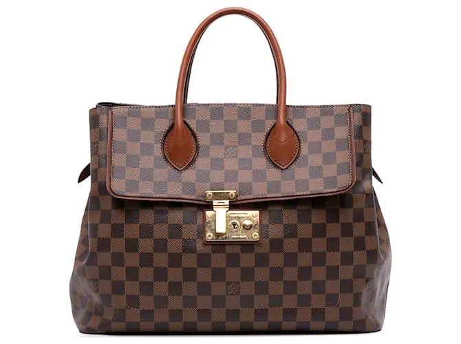 Ascot Damier Ebene Marrone Louis Vuitton
