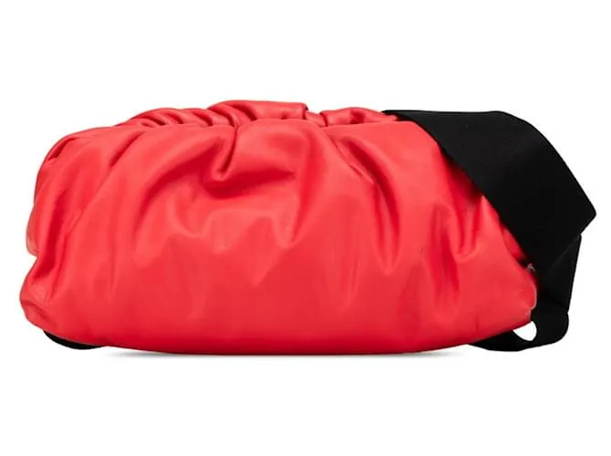 Bottega Veneta La Borsa Pouch Nero Rosso