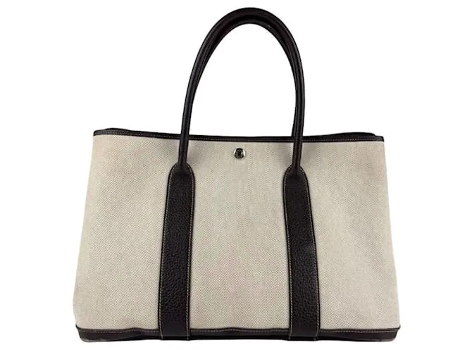 Borsa Hermès Garden PM 36 Marrone