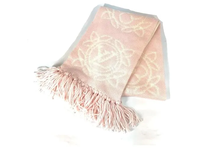 Sciarpa Morning Louis Vuitton Rosa Bianco Giallo