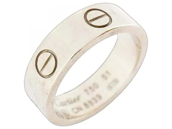 Anello Love Cartier in oro bianco 18K