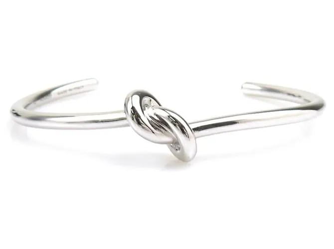Céline Bracciale in metallo argento Celine Knot