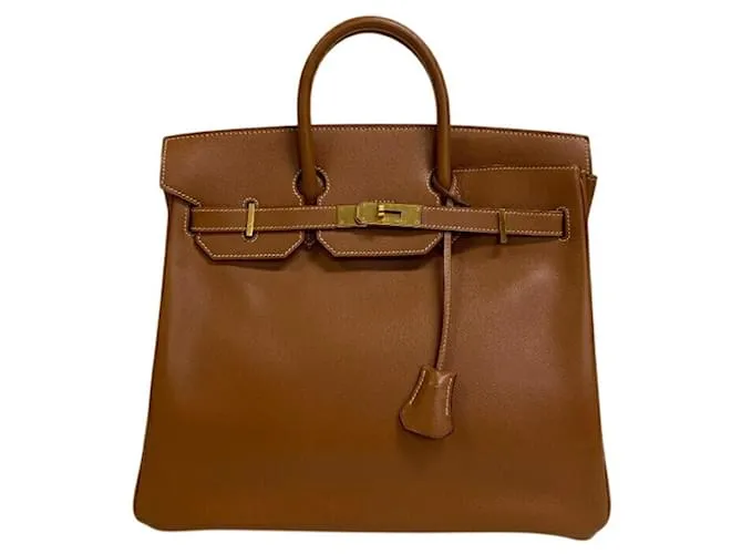Borsa Haute Couture 32 di Hermès Marrone