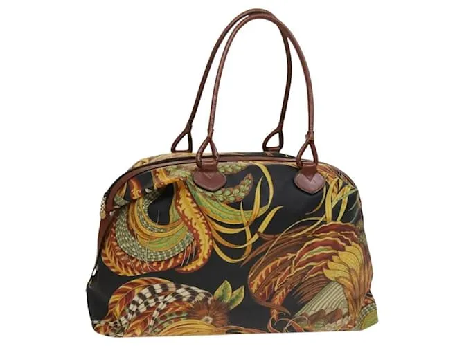 Borsa Boston Salvatore Ferragamo in PVC Multicolore Auth BA4352