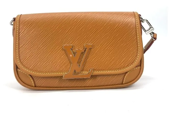 Borsa a Spalla Pochette Bussi NM in Epi Louis Vuitton Beige