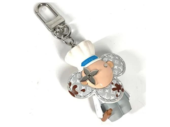 Portachiavi Vivienne Baker di Louis Vuitton Bianco