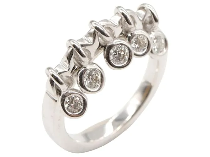 Autre Marque Anello in diamante K18WG