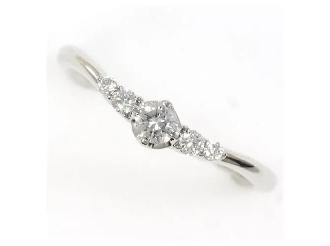 Autre Marque Anello in diamante PT950 Star Jewelry Argento