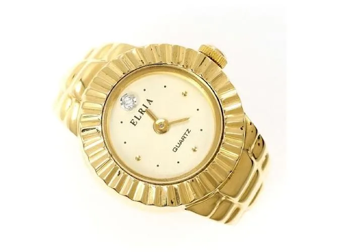 Autre Marque Anello in diamante in lega Au750 D'oro