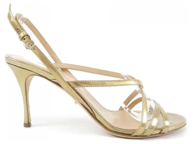 Autre Marque Sandali Sergio Rossi A70280 D'oro