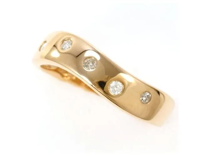 Autre Marque Anello in Diamante in Oro Rosa Au750 D'oro