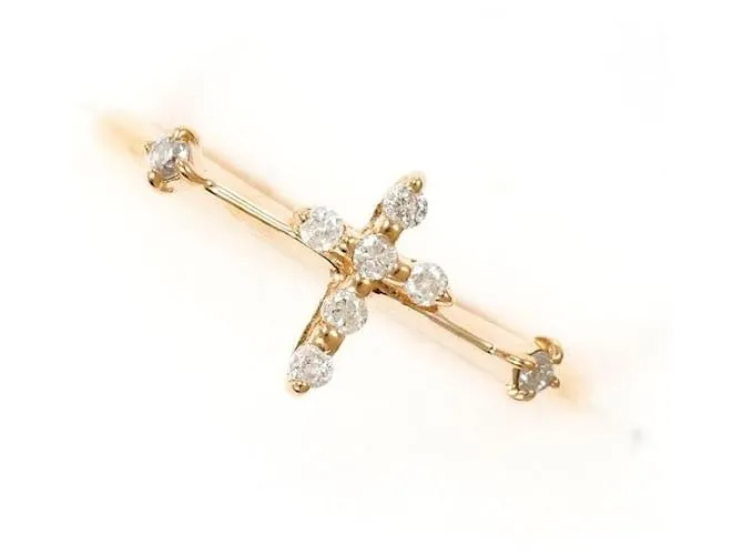 Autre Marque Anello in Diamante in Oro Rosa K10