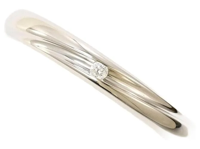 Autre Marque Anello in diamante Ginza Shiraishi in platino PT900 Argento