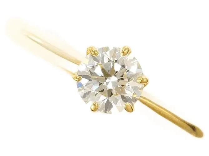 Autre Marque Anello in diamante Au750 D'oro