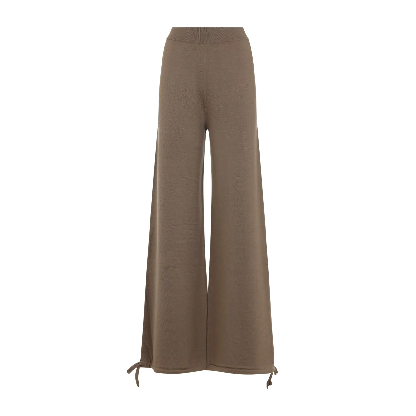 Brown Nigeria Virgin Wool Pants