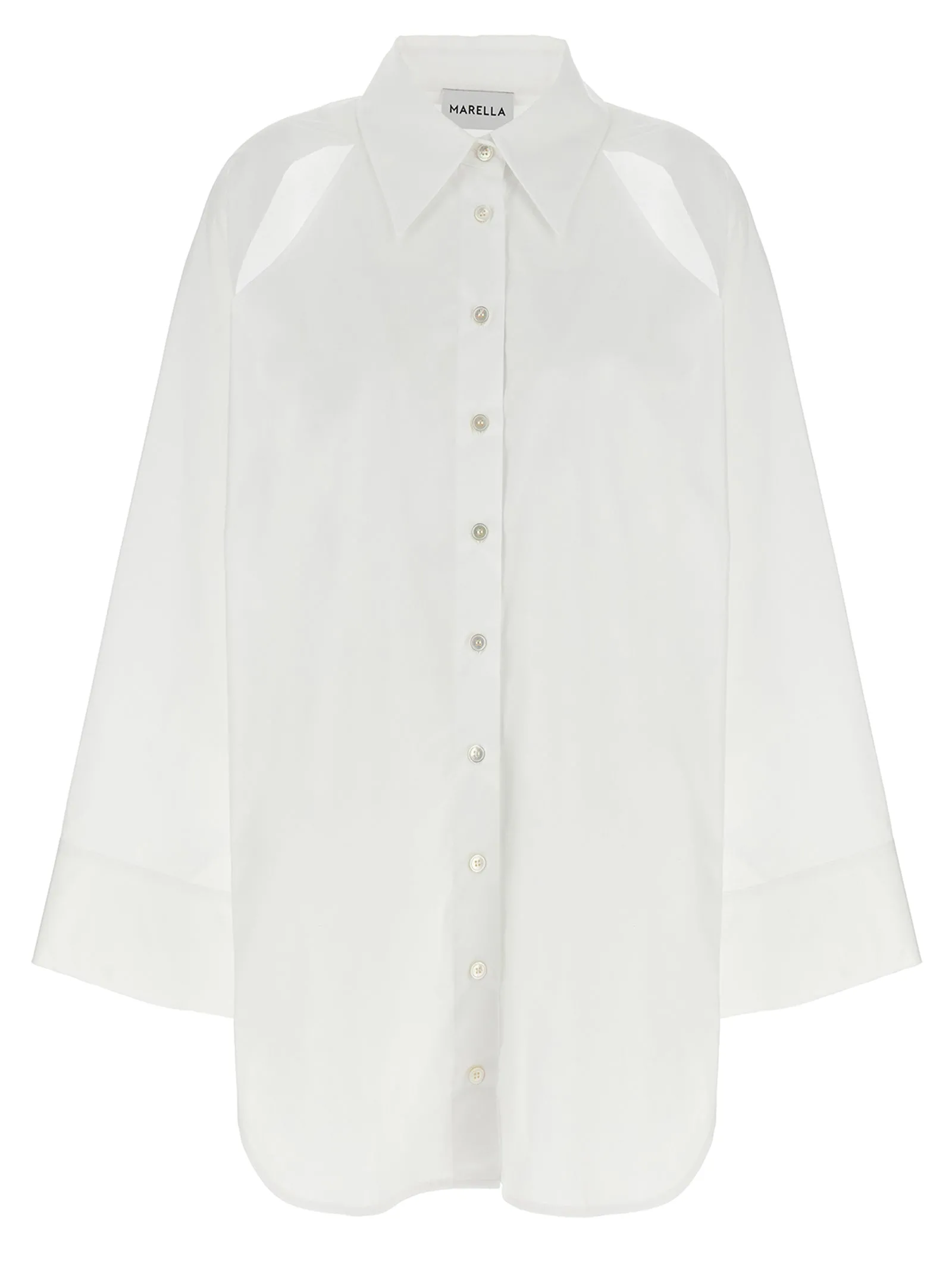 Emily Ratajkowski X Marella Capsule Shirt Camicie Bianco