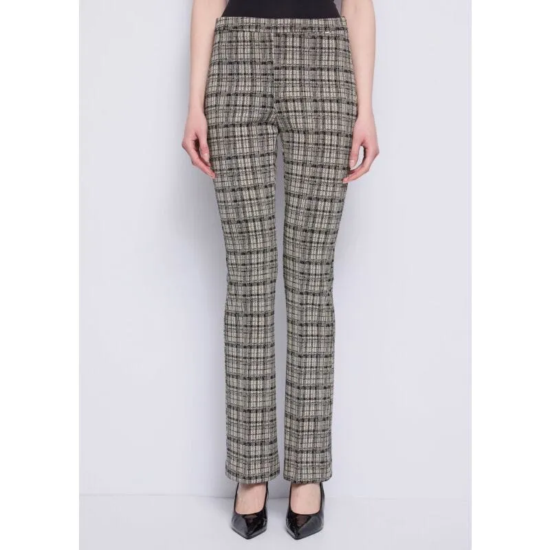 Pantaloni da donna in cotone jacquard